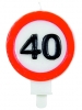 Svjećica TRAFFIC SIGN 40