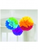 Ukras 40cm FLUFFY RAINBOW 3 kom