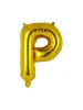 Mini Letter P Gold N16