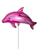 Dolphin Draw Fuchsia Mini