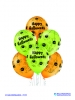 Balon latex D11 Halloween 6 komada